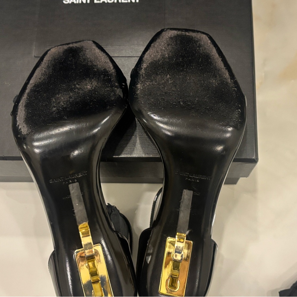 YSL Black Opyum Heels - Picture 9 of 16